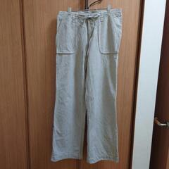 【中古品】shuca ストライプ柄パンツ