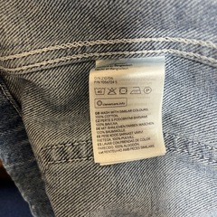 【新品未使用】デニムジャケット　メンズ　ジャケット　H&Mの画像