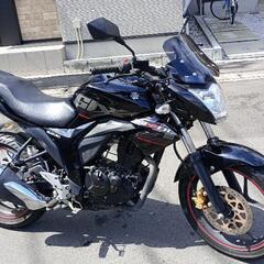 ジクサー150 室内保管