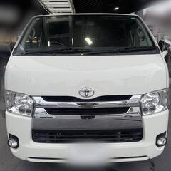 トヨタ　ハイエース　ガソリン車　車検　満タン