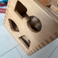 知育　木のおもちゃ　パズルの画像