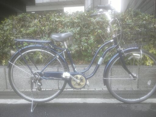 a919☆9800☆ 整備済み中古自転車 【26インチ 軽快車 3段 LEDオート