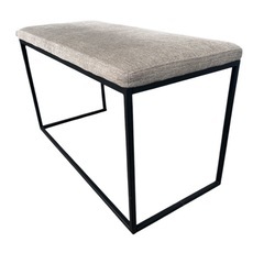 中古　BoConcept　ボーコンセプト ベンチ　スモールベンチ　２人掛け　ファブリック　グレー　Londonベンチの画像