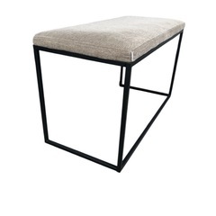 中古　BoConcept　ボーコンセプト ベンチ　スモールベンチ　２人掛け　ファブリック　グレー　Londonベンチの画像