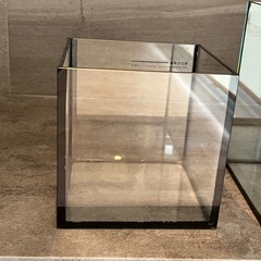 寿工芸 ガラス クリスタルキューブ 150/Bの画像