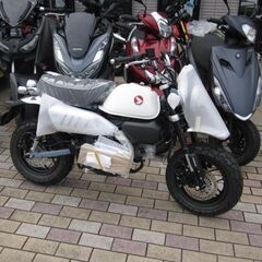 希少なモンキー１２５パールカデットグレー入荷致しました！本日入荷！現在入手困難車輌！HONDA　新車販売中！即納車両在りますの画像