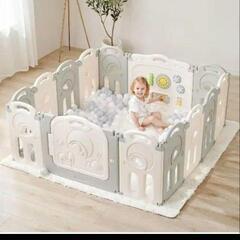 Fortella Cloud Castle ベビーサークル 折り...