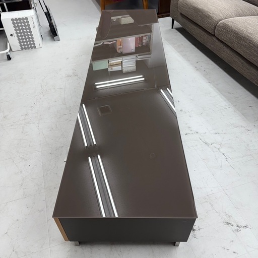 【美品‼️】定価約20万♪ ドイツ製 Hulsta(ヒュルスタ) 210cm幅ローボード テレビ台 リビング収納家具 ウォールナット材