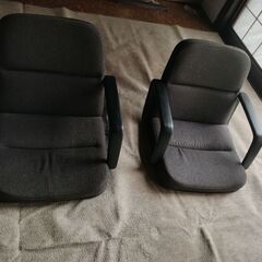 座椅子　2個セットの画像