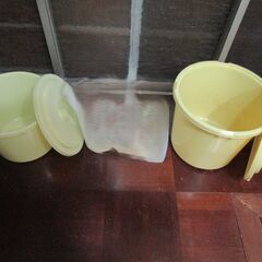 漬け物樽２点セットの画像