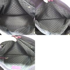 ロエベ LOEWE トートバッグ ロゴボタン アナグラム ボイジャー パープルの画像