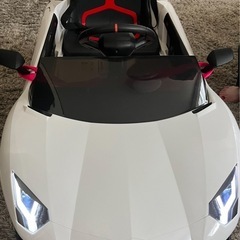 キッズ用電動ランボルギーニ 【未使用品】アベンタドール SV  4月末まで募集しますの画像