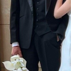 胡蝶蘭ブーケブートニアセット　結婚式造花ブーケ