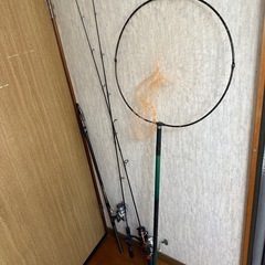 釣り道具　リール　釣竿