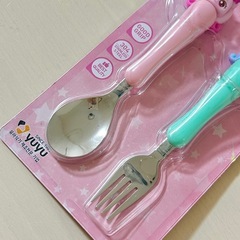 韓国限定　ティニピン　カトラリーセットの画像