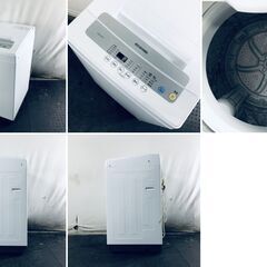 ID:sc12569 アイリスオーヤマ IRISOHYAMA 洗濯機 一人暮らし 中古 2021年製 全自動洗濯機 5.0kg ホワイト 送風 乾燥機能付き IAW-T502E  【リユース品：状態A】【送料無料】【設置費用無料】の画像