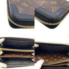 ルイヴィトン LOUIS VUITTON 長財布 モノグラム ジッピーウォレット レティーロ ラウンドファスナー M61855 ブラウンの画像