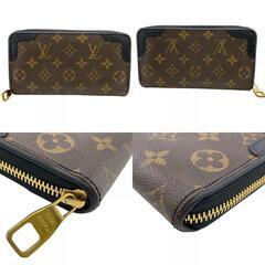 ルイヴィトン LOUIS VUITTON 長財布 モノグラム ジッピーウォレット レティーロ ラウンドファスナー M61855 ブラウンの画像