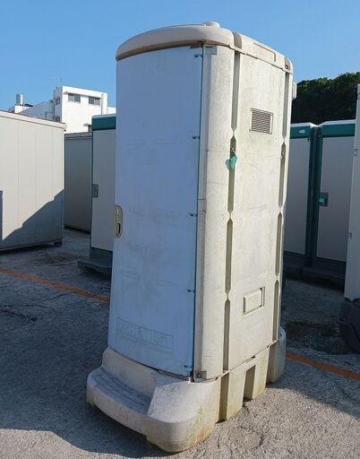 ※やり取り中につき新規問い合わせ停止　中古仮設トイレ洋式　便槽タンク穴あり現状品　￥20,000　※要修繕