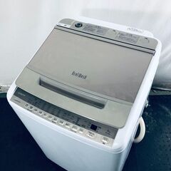 ID:sg219140 日立 HITACHI 洗濯機 一人暮らし 大きめ 中古 2021年製 全 