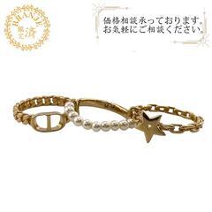 ディオール Dior リング・指輪 CDスター 3連 ゴールド