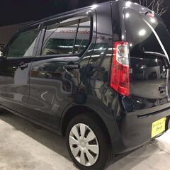 人気のワゴンR黒！ナビ付！現車確認お早めに！の画像