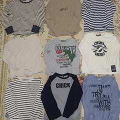 【キッズ】長袖Tシャツ　９点セット（サイズ130〜150）の画像