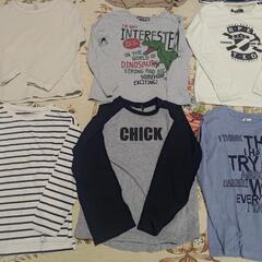 【キッズ】長袖Tシャツ　９点セット（サイズ130〜150）の画像