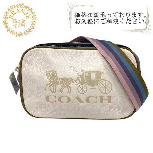 コーチ COACH ショルダーバッグ 馬車ロゴ アウトレット 91082 マルチカラー