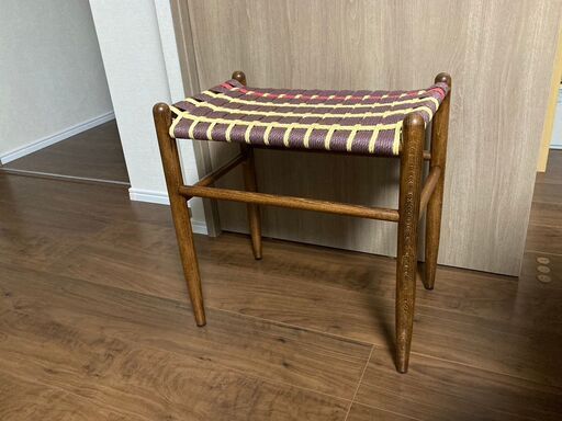 国産 腰掛け椅子（ペーパーコード スツール）