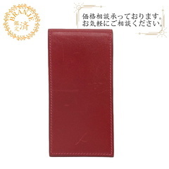 エルメス HERMES その他小物 メモ帳カバー メモ帳 レッド