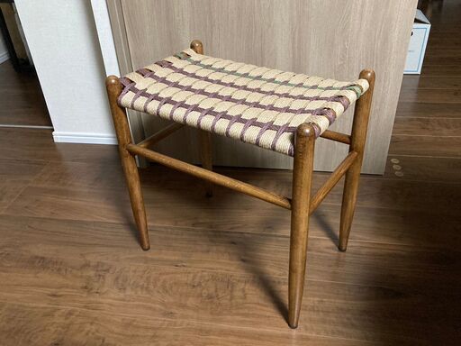 国産 腰掛け椅子（ペーパーコード スツール）