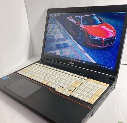 サクサクSSD 富士通LIFEBOOK dvd搭載　win11 コア５　ノートPC