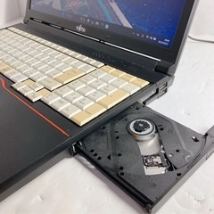 サクサクSSD 富士通LIFEBOOK dvd搭載　win11 コア５　ノートPCの画像