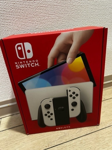 新品未開封 switch 有機EL ブルーレッド