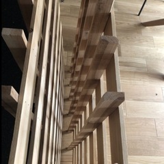 マットレスに使っていたすのこ2枚の画像