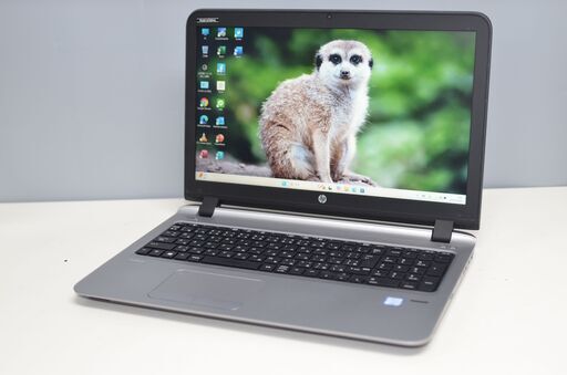 中古ノートパソコン HP Probook 450 G3 Windows11+office 新品爆速SSD512GB core i7 6500U/メモリ8GB/15.6インチ/無線/WEBカメラ/DVDマルチ