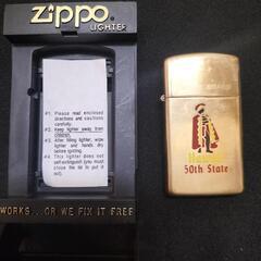 ZIPPO スリム　ビンテージ品　Hawaii50th stat...