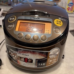 受渡し予定タイガーIH炊飯器5.5合　
