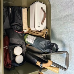 キャンプ用品　一式セットの画像