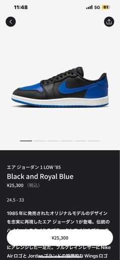 今日限定価格NIKE ナイキ　エアジョーダン