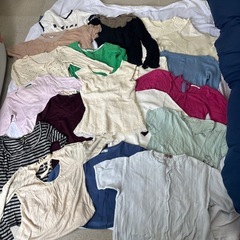 古着　まとめて52枚　Mサイズ、Lサイズ混合　1000円
