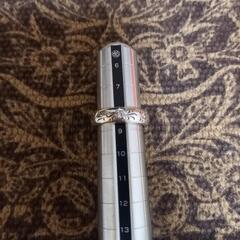 インディアンジュエリー　ジルコニア　唐草　8.5号　未使用