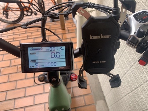 j29?ほぼ新品 ODO 13km De vida bike デビーダバイク(原付50cc以下) バッテリー10.4Ah✖️2個 定価