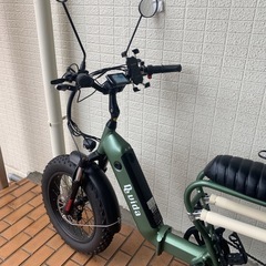 j29💥ほぼ新品 ODO 13km De vida bike デビーダバイク(原付50cc以下) バッテリー10.4Ah✖️2個 定価約31万の画像