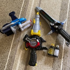 【交渉中】仮面ライダービルド　武器まとめ売り　ボトル付き