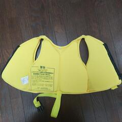 SPALDING ライフジャケット イエローS子供用の画像