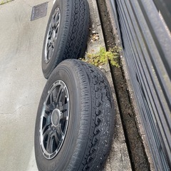 NV350キャラバン　車検用 ブリヂストン195/80R15 L...
