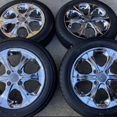 軽自動車等　verger メッキホイール　4本セット