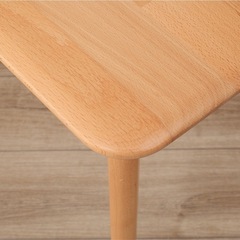 ニトリ ダイニングテーブル Nコレクション 90cm ナチュラル 2人掛け NITORIの画像